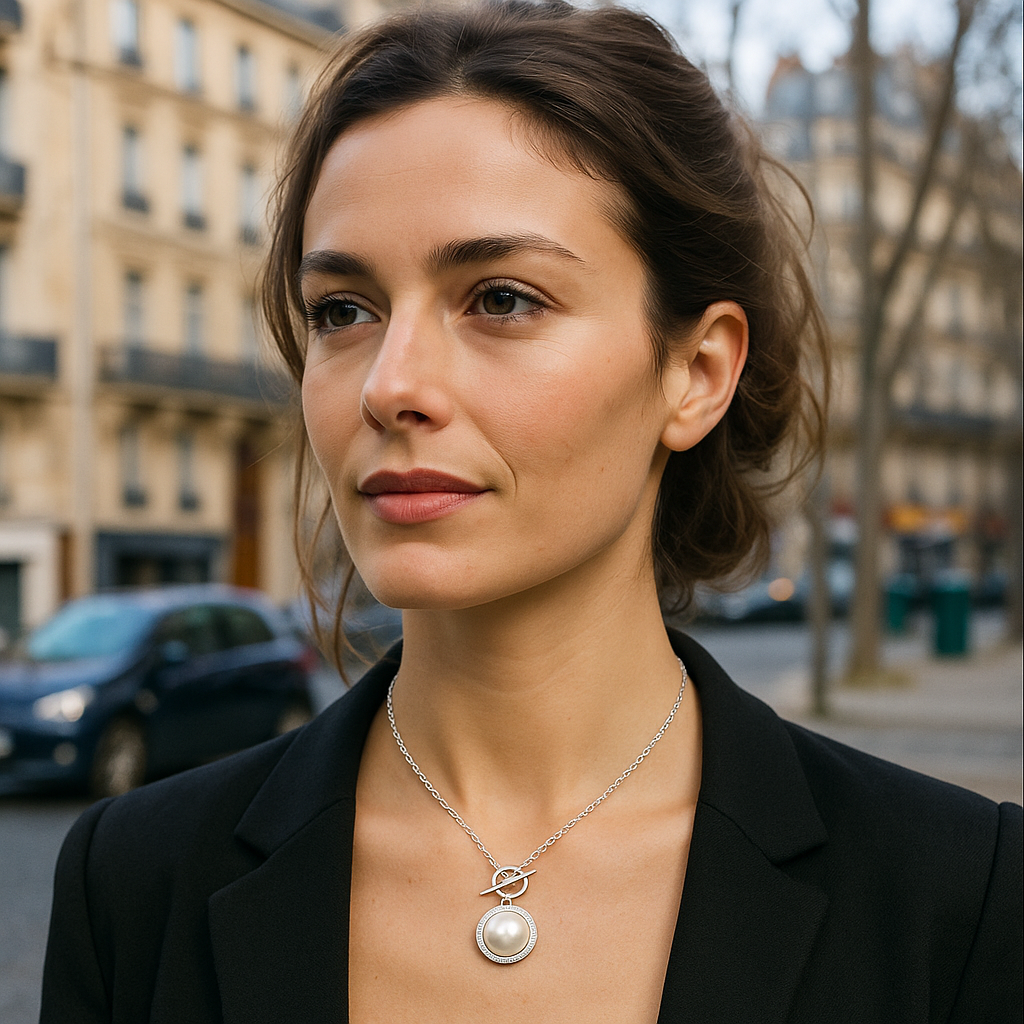 Pendentif avec Perle de Culture
