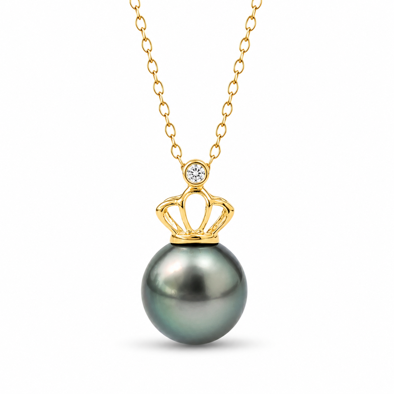 Pendentif or Perle de Tahiti