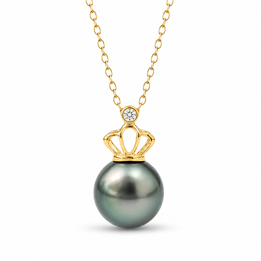 Pendentif or Perle de Tahiti