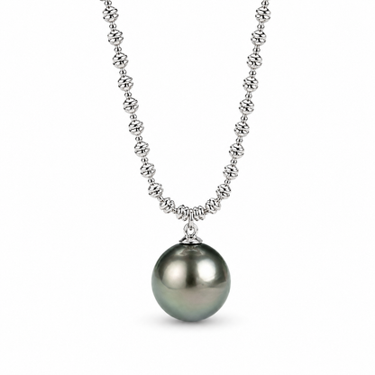 Pendentif Perle Noire