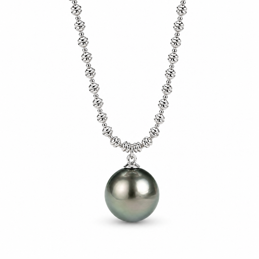 Pendentif Perle Noire