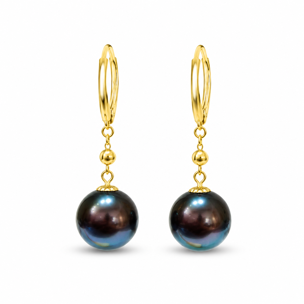 Boucle D'oreille Perle de Tahiti 