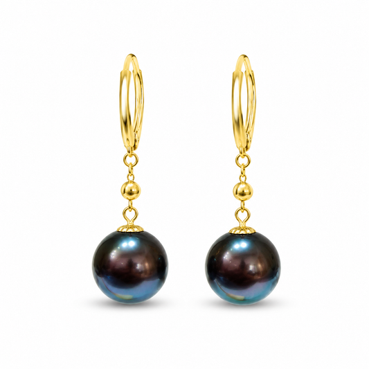 Boucle D'oreille Perle de Tahiti 