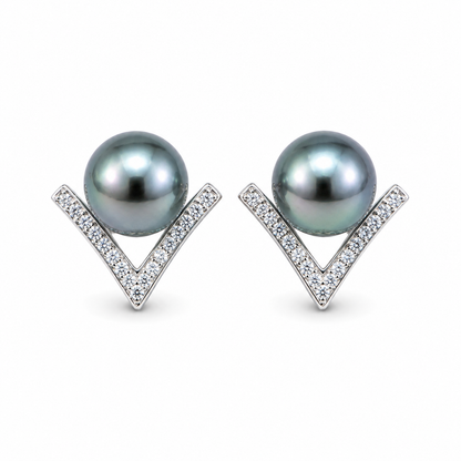 Boucle D'oreille Perle de Tahiti 
