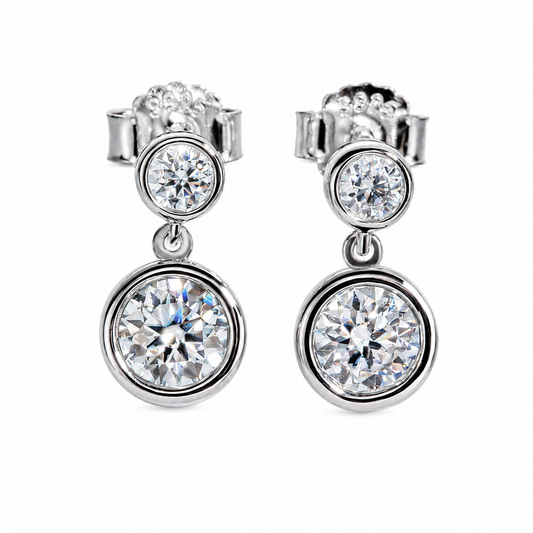 Boucle D'oreille Diamant Lydia