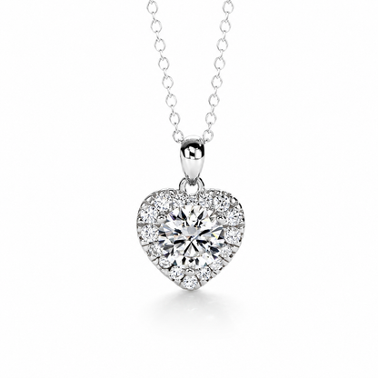 Collier Coeur Diamant