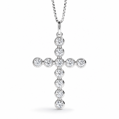 Collier Croix Diamant