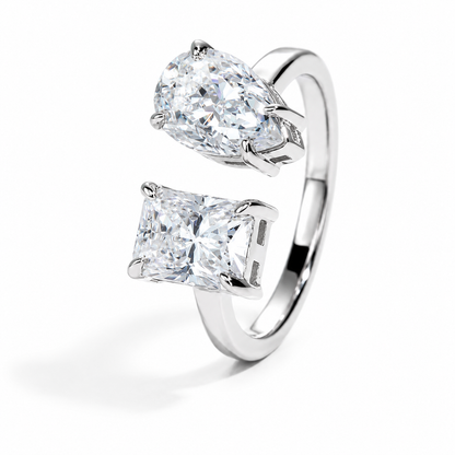 Bague de Fiançailles Argent