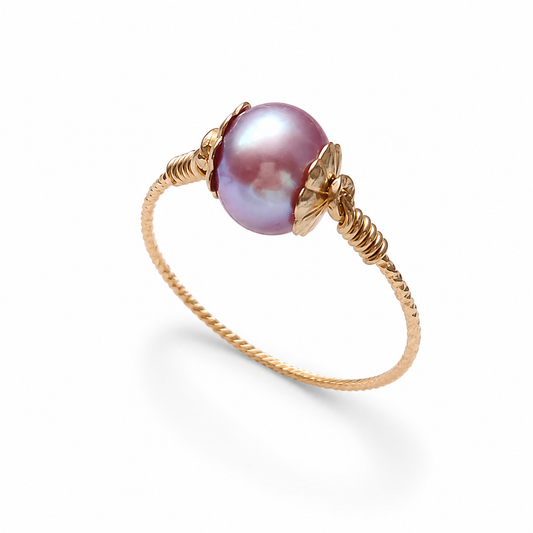 Bague avec Perle de Culture