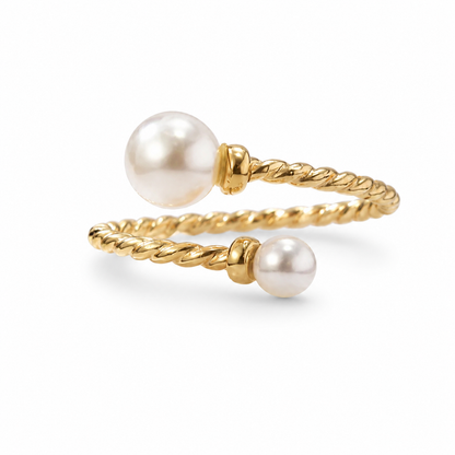 Bague Or Perle de Culture