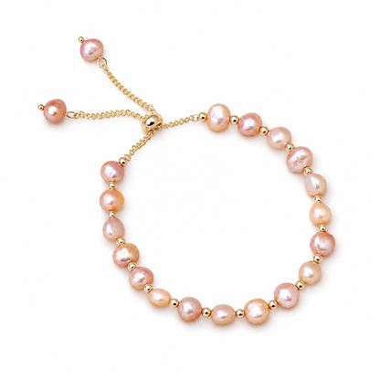 Bracelet Perles Plates