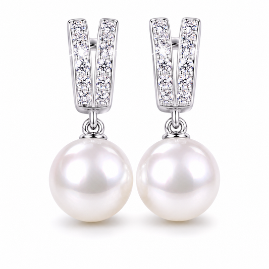 Boucle D'oreille Perle de Culture Stefania