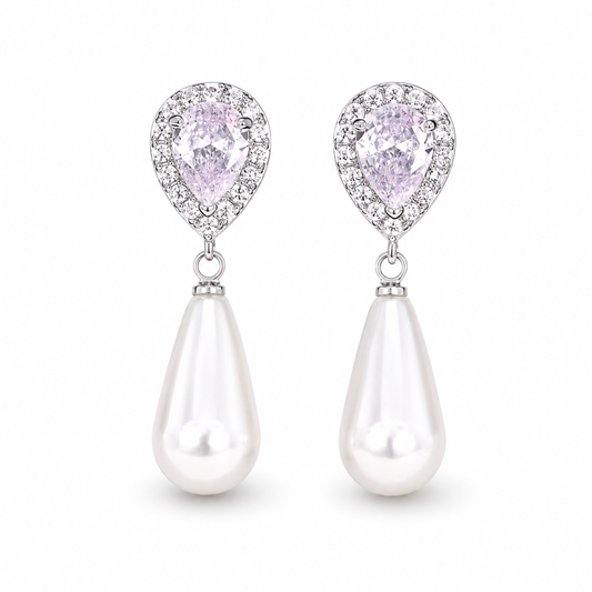 Boucle D'oreille Perle de Culture Chiara