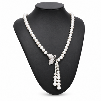Collier Perle Papillon