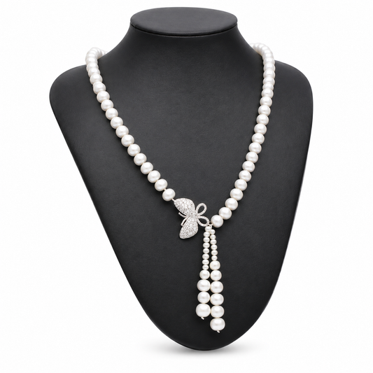 Collier Perle Papillon