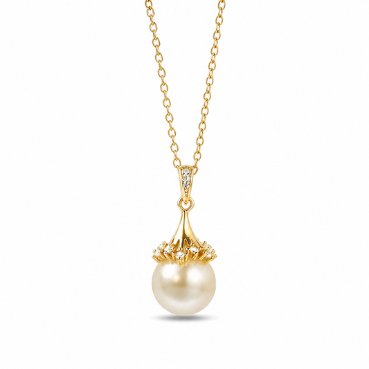 Perle de Culture Blanche Pendentif