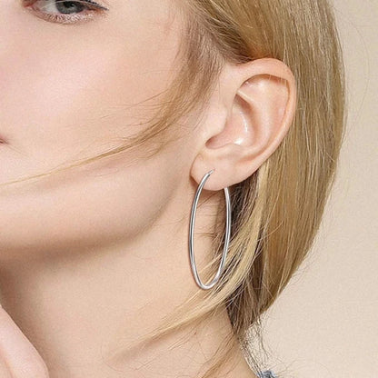 Créole Boucle D'oreille Argent