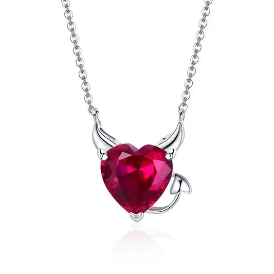 Pendentif Coeur Rouge