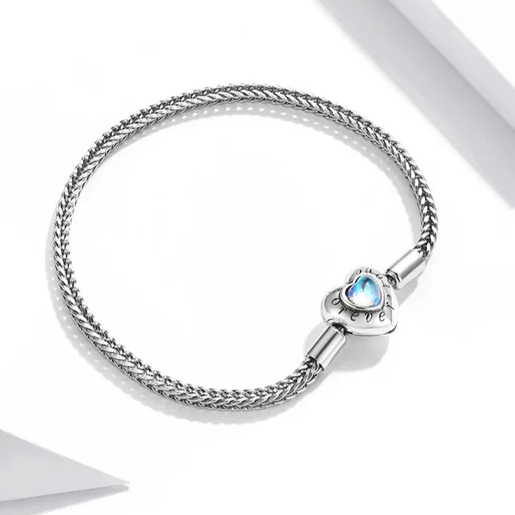 Bracelet Coeur Bleu