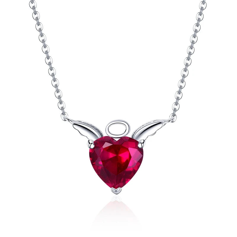 Pendentif Coeur Rouge