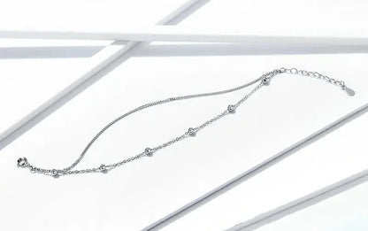 Bracelet Argent Fin Femme