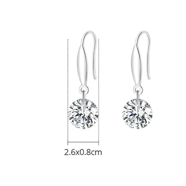 Boucle D'oreille Zircon