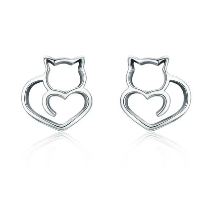 Boucle D'oreille Chat