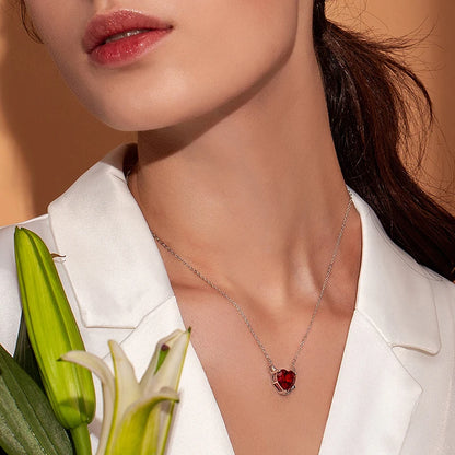 Pendentif Coeur Rouge