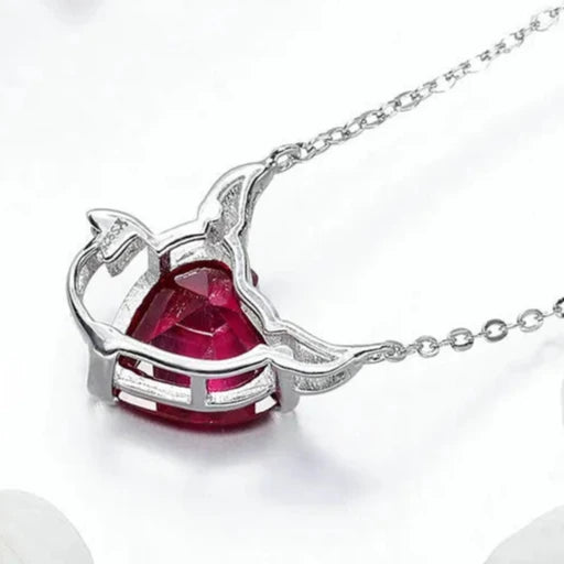 Pendentif Coeur Rouge