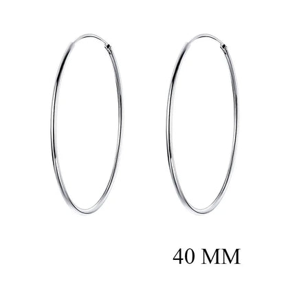 Créole Boucle D'oreille Argent