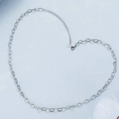 Collier Coeur Argent