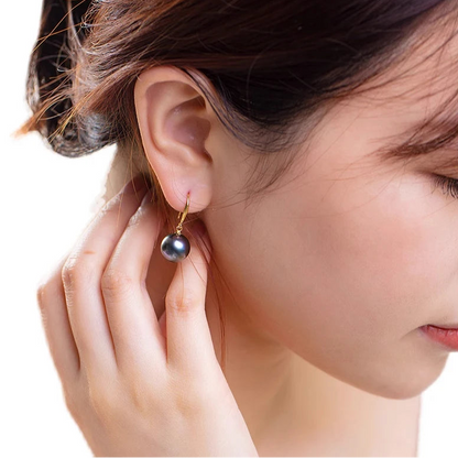 Boucle D'oreille Perle de Tahiti Marina