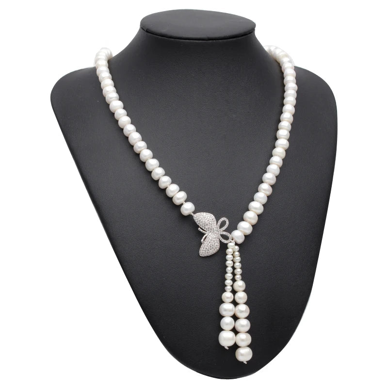 Collier Perle Papillon