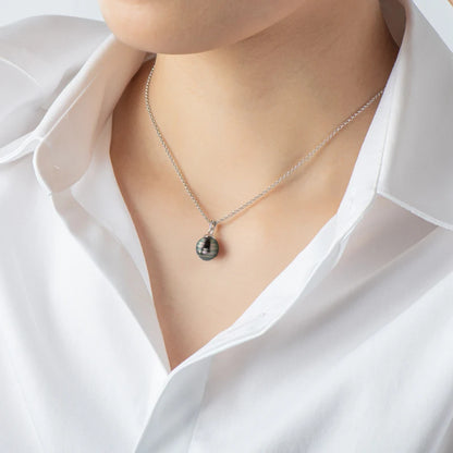 Collier avec Perle de Tahiti pour Femme