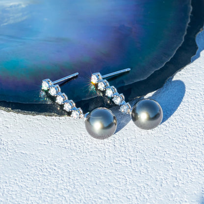 Boucle D'oreille or Perle de Tahiti