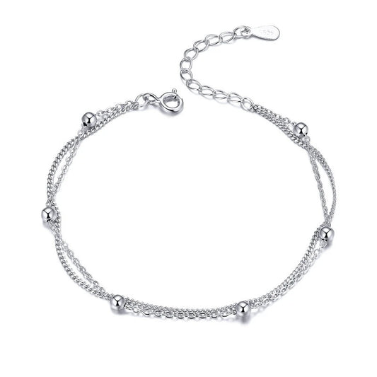 Bracelet Argent Fin Femme