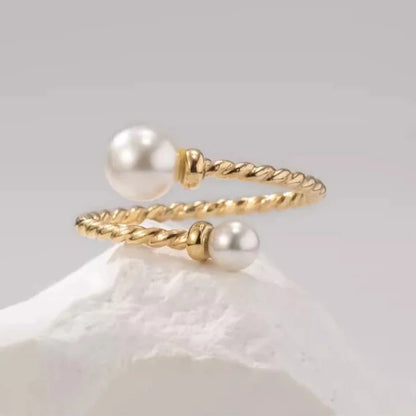 Bague Or Perle de Culture