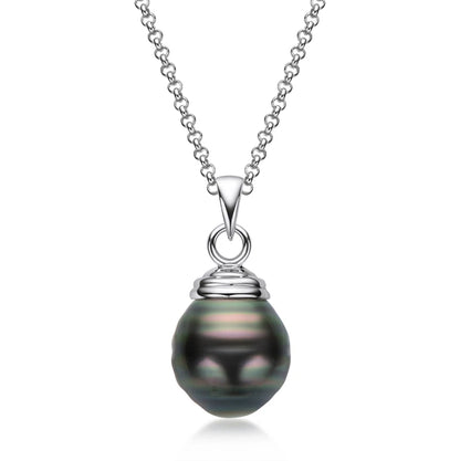 Collier avec Perle de Tahiti pour Femme