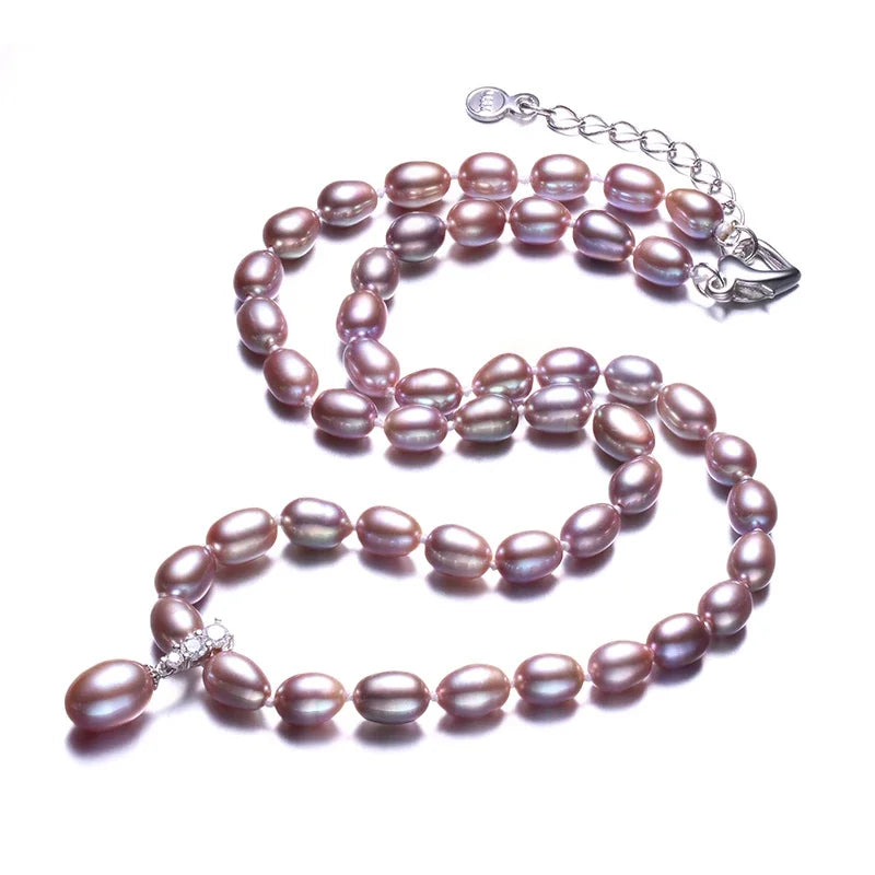Collier Pendentif Perle