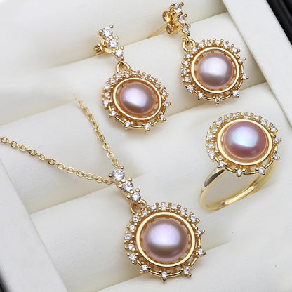 Parure Mariage Perle Blanche
