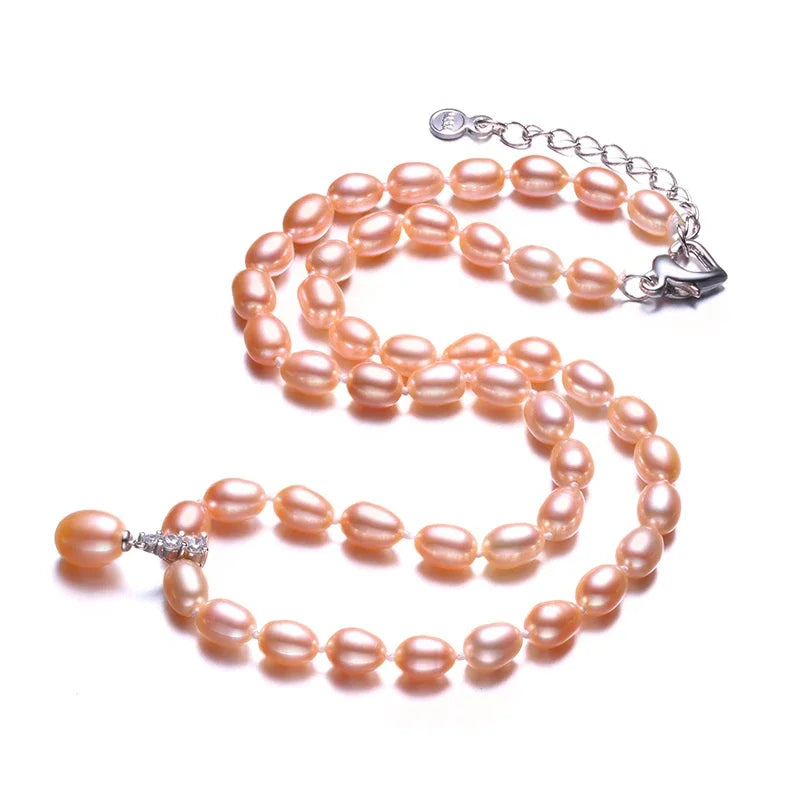Collier Pendentif Perle