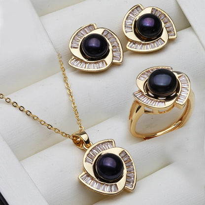 Parure Bijoux Femme Perle