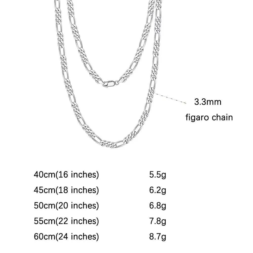 Collier Figaro Femme Argent