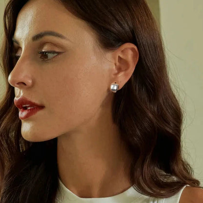 Boucle D'oreille Carré
