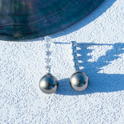 Boucle D'oreille or Perle de Tahiti