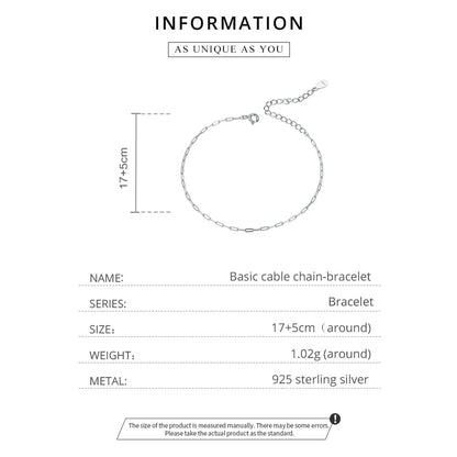 Bracelet Argent Femme Luxe