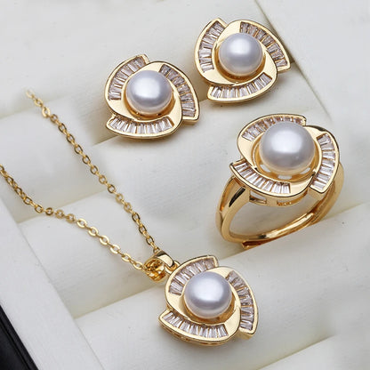 Parure Bijoux Femme Perle