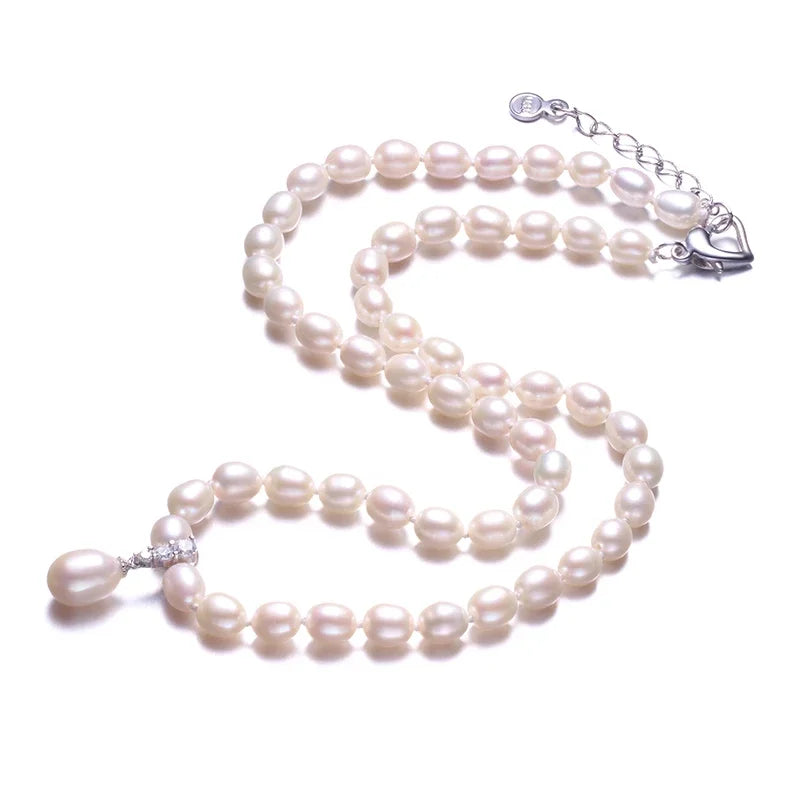 Collier Pendentif Perle