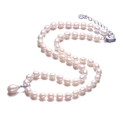 Collier Pendentif Perle