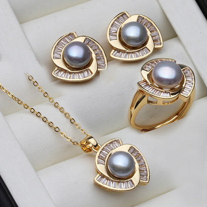 Parure Bijoux Femme Perle